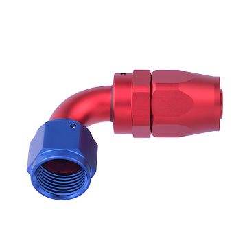 Reusable swivel hose ends - 90 Graden-AN8