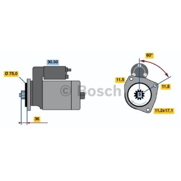 ATK AHS155 Starter Honda Accord, Prelude