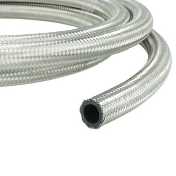 BOOST products Hydraulic Hose Dash 4 - 3m - Stainless steel