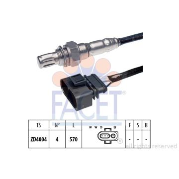 Facet 10.7301 Lambda-sensor Audi / Seat / Volkswagen