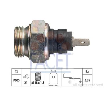 Facet 70034 Oil pressure switch Renault / Volvo