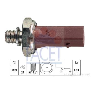 Facet 70132 Oil pressure switch Audi / Ford / Mitsubishi / Porsche / Seat / Skoda / Volkswagen