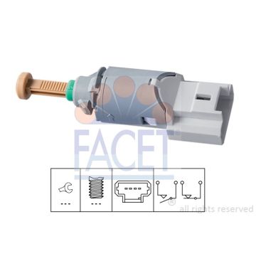 Facet 71227 Brake light switch Dacia / Renault