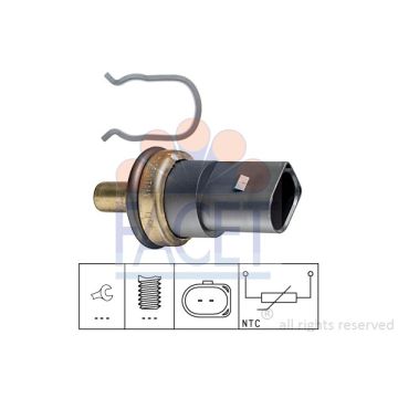 Facet 73278 Temperature sensor Audi / Ford / Mercedes / Mitsubishi / Porsche / Seat / Skoda / Volkswagen