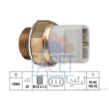 Facet 75635 Temperature switch Audi / Seat / Skoda / Volkswagen