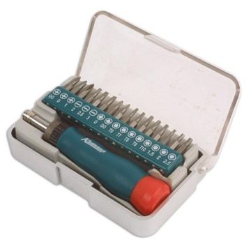Kamasa 55772 Precision Ratchet Driver and Bit Set