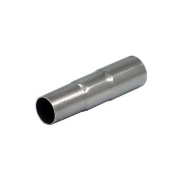 Uitlaat verloopbus RVS - 76mm