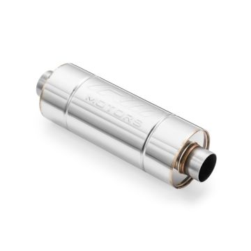Universele ronde demper RVS RM #1