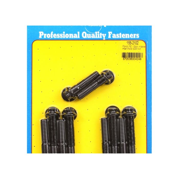 Ford FE 12pt intake manifold bolt kit ARP-155-2102 main product photo