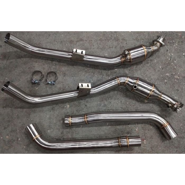 Mercedes M157 5.5T 63AMG Downpipe main product photo