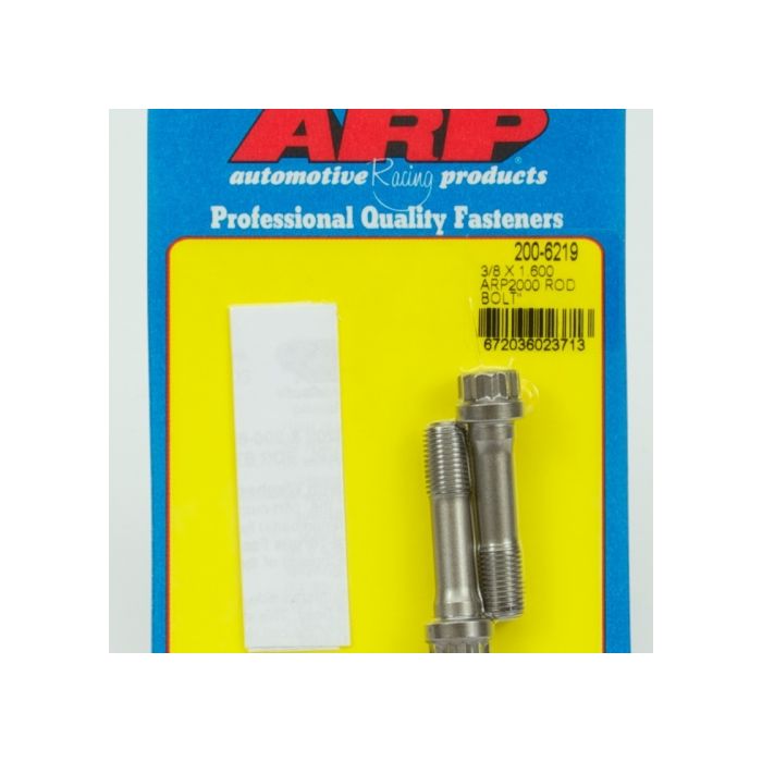 ARP "3/8" x 1.600 ARP2000 rod bolt kit (2-pcs) ARP-200-6219 main product photo