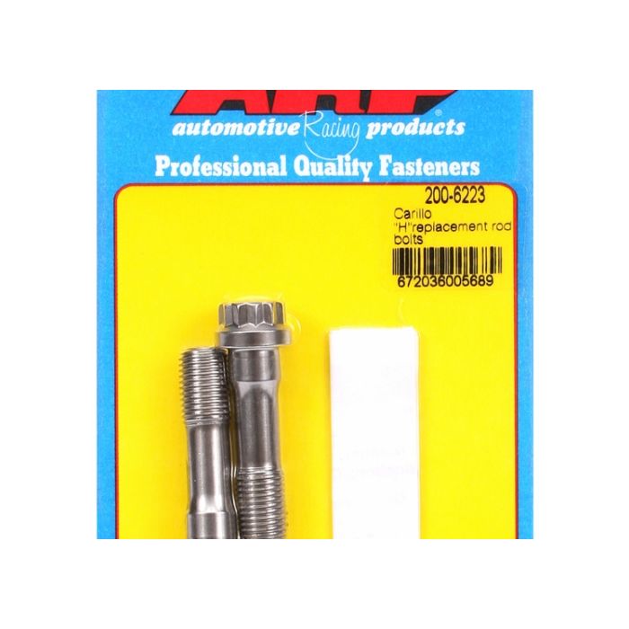 Carrillo "H" replacement rod bolts L19 7/16 x1.725' (2pcs) ARP-200-6223 main product photo