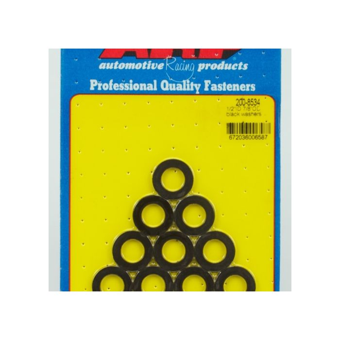 ARP "1/2""ID 7/8""OD black washers"(10x) ARP-200-8534 main product photo