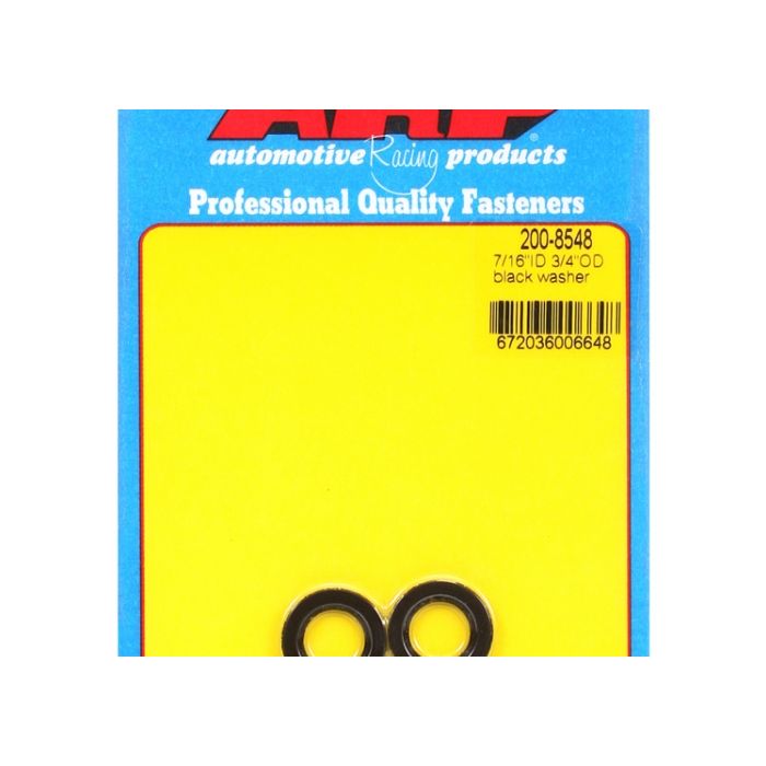 ARP "7/16"ID 3/4"OD .120"TH black washers" (2pcs) ARP-200-8548 main product photo