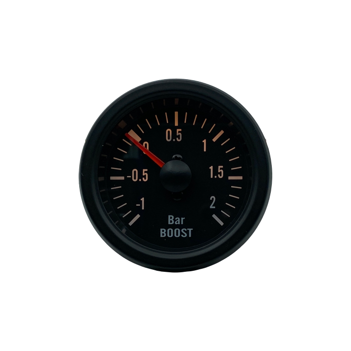 Boost / Turbodruk 2 Bar meter Zwart 12V VD series main product photo