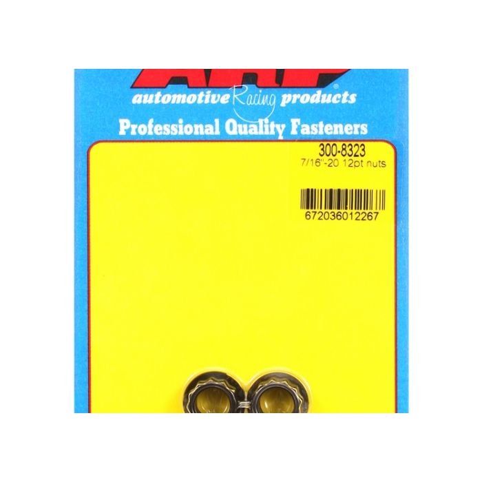 ARP 7/16"-20 12pt nut kit (2-pcs) ARP-300-8323 main product photo