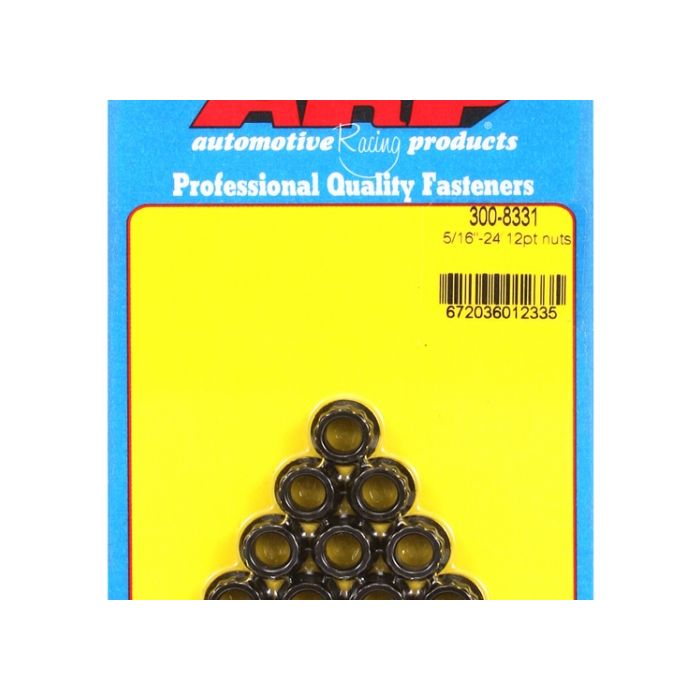 ARP "5/16""-24 12pt nut kit" (10pcs) ARP-300-8331 main product photo