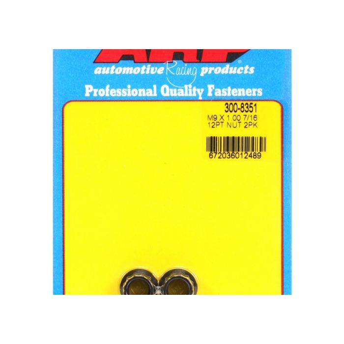 M9 x 1.00 12pt nut kit (2pcs) ARP-300-8351 main product photo