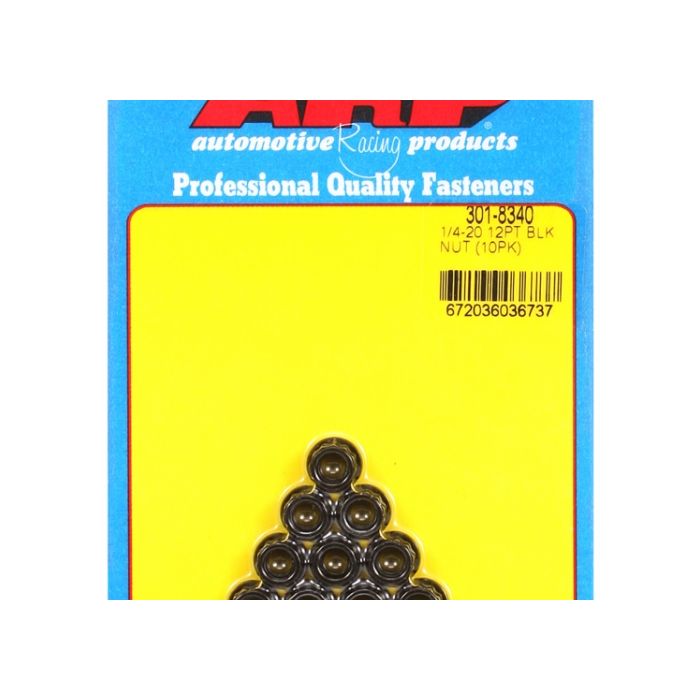 1/4-20 12pt nut kit (10pcs) ARP-301-8340 main product photo