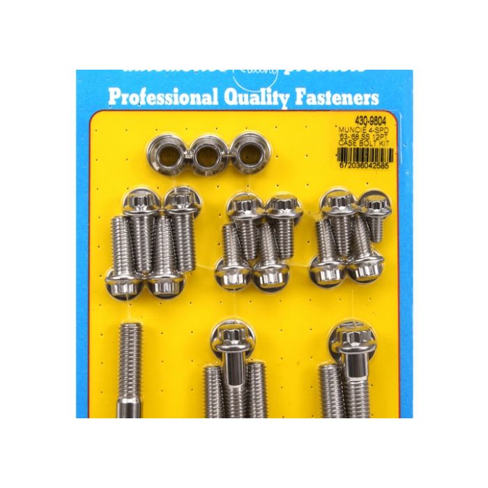 Muncie 4-SPD '63-68 SS 12pt case bolt kit ARP-430-9804 main product photo