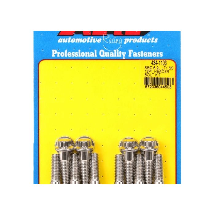 ARP Header Bolt Kit Chevy SB 6.2L LT1 SS 12PT ARP-434-1103 main product photo