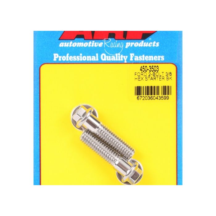 ARP Starter Bolt Kit Ford 2-Bolt 3/8 Hex ARP-450-3503 main product photo
