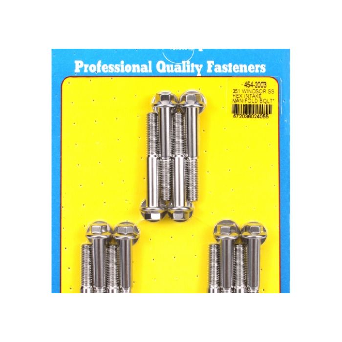 Ford 351W SS hex intake manifold bolt kit ARP-454-2003 main product photo