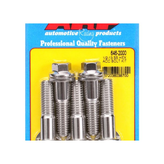 ARP Bolt Kit 1/2-13 X 2.000 SS Hex ARP-646-2000 main product photo
