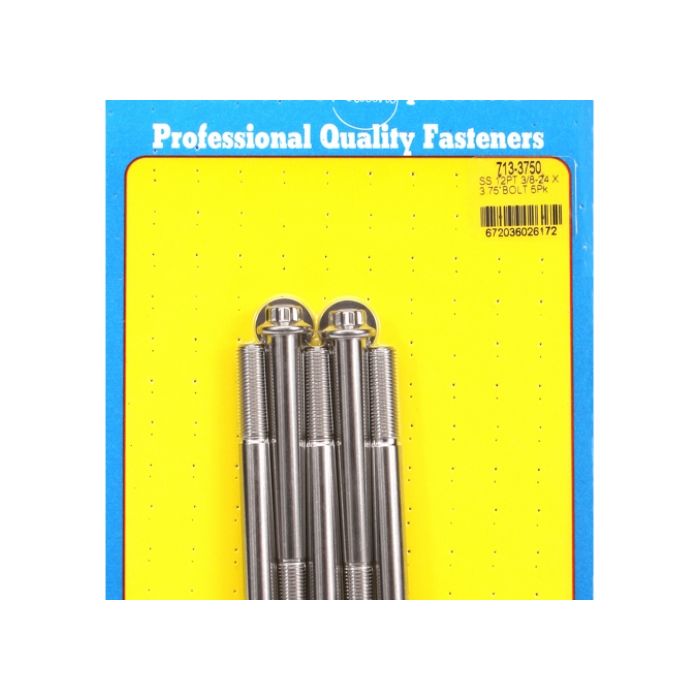 "3/8""-24 x 3.750 12pt SS bolts" (5pcs) ARP-713-3750 main product photo