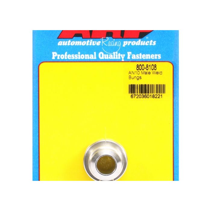 AN10 male aluminum weld bung ARP-800-8108 main product photo