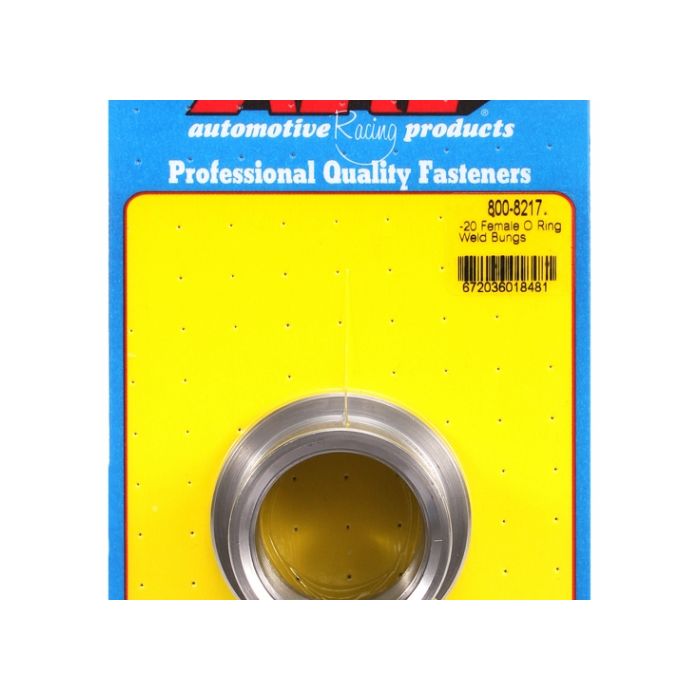-20 female O ring steel weld bung ARP-800-8217 main product photo