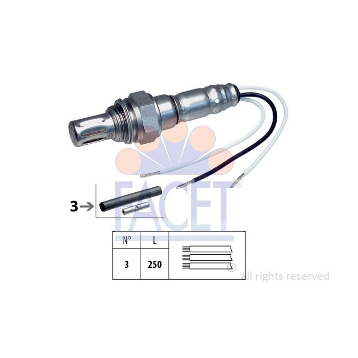 Facet 10.7003 Lambda-sensor universal main product photo