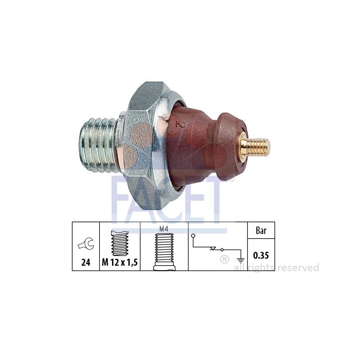 Facet 70057 Oil pressure switch BMW main product photo