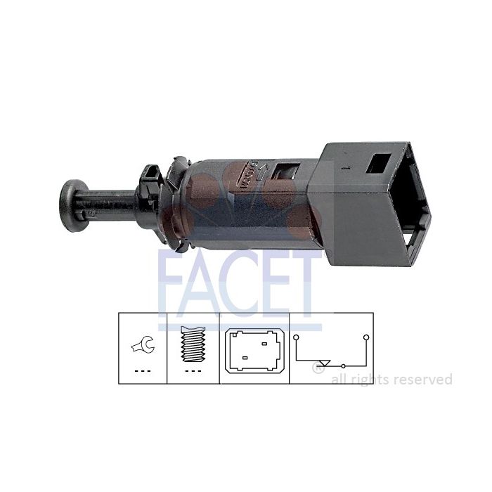 Facet 71148 Brake light switch Dacia / Opel / Renault main product photo