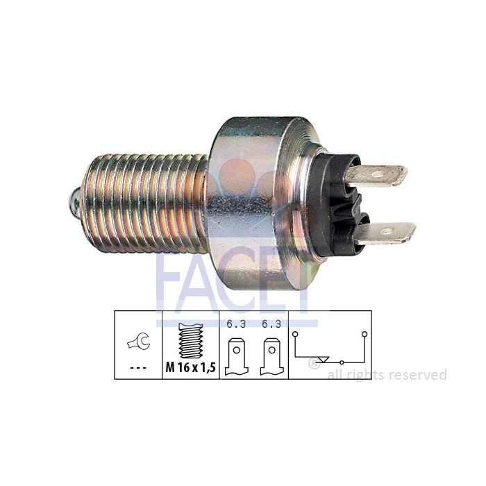 Facet 71201 Brake light switch Mercedes main product photo
