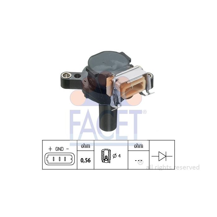 Facet 9.6252 Ignition coil BMW / Land Rover main product photo