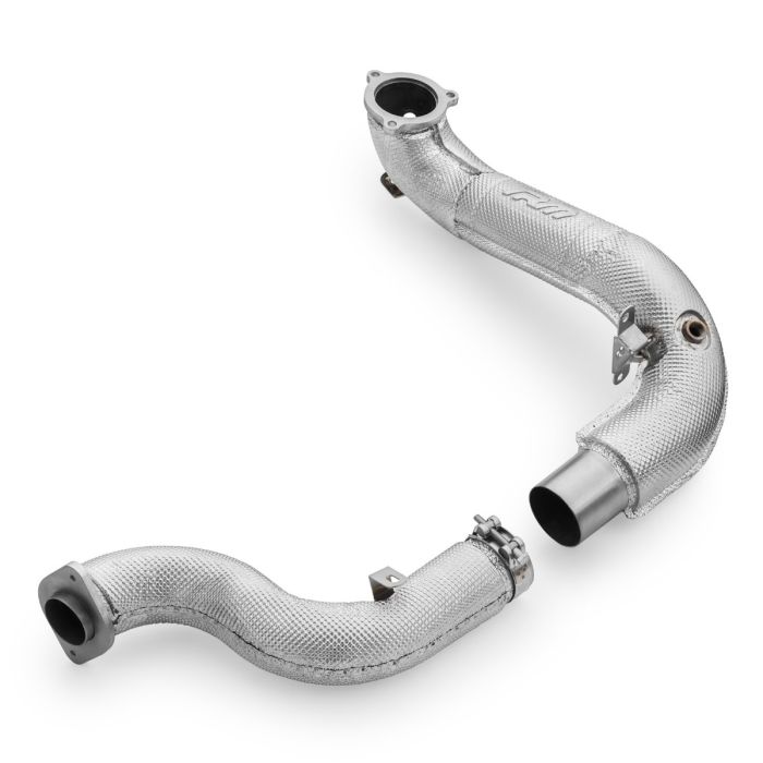 Mercedes-AMG A35 GPF W177 4MATIC downpipe with heat shield main product photo