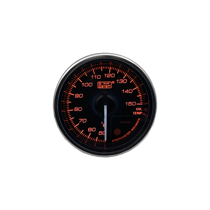 Olie temperatuur Meter Zwart 52mm premium main product photo