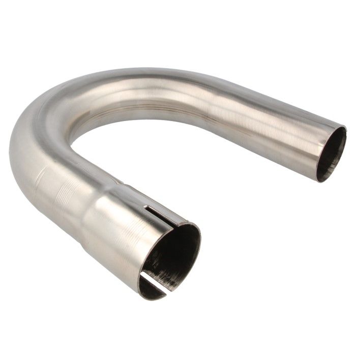 QSP RVS bocht met mof - 180 graden main product photo