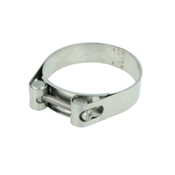 zware klem met dubbele banden - roestvrij staal main product photo