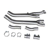 Mid-Pipe OPF-delete BMW S58 G80 M3 M4 2020+ 3.5inch Zonder Demper