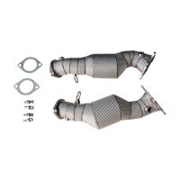 Downpipe Nissan Gt-r R35 2009+ 3inch met Katalysator en Hitteschild