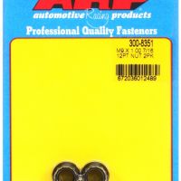 M9 x 1.00  12pt nut kit (2pcs) ARP-300-8351