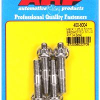 M8 X 1.25 X 51mm broached stud kit - 4pcs ARP-400-8004