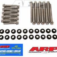 SB Ford w/W heads. SS 12pt head bolt kit ARP-454-3705
