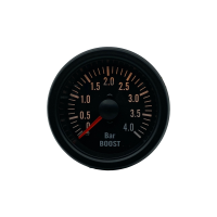 Boost / Turbodruk 4 Bar meter Wit 24V VD series
