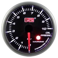 Olie druk meter 60 mm wit SM series
