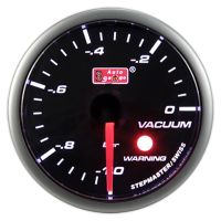 Vacuum meter 60 mm zwart SM series