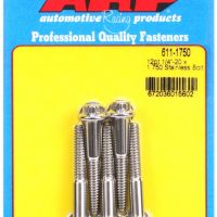 "1/4""-20 x 1.750 12pt SS bolts" (5pcs) ARP-611-1750
