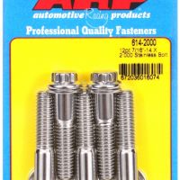"7/16""-14 X 2.000 12pt 1/2 wrenching SS bolts" (5pcs) ARP-614-2000